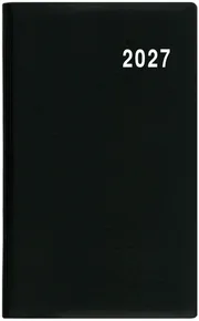Monatskalender - Marika - PVC - schwarz